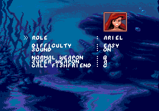 Ariel the Little Mermaid screenshot 5 for Sega Mega Drive